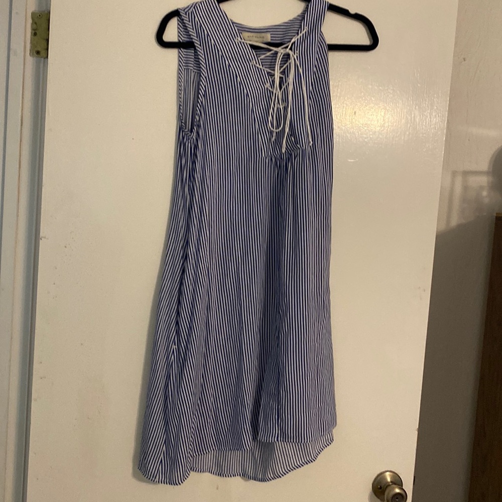 Striped dress from Anthropologie
